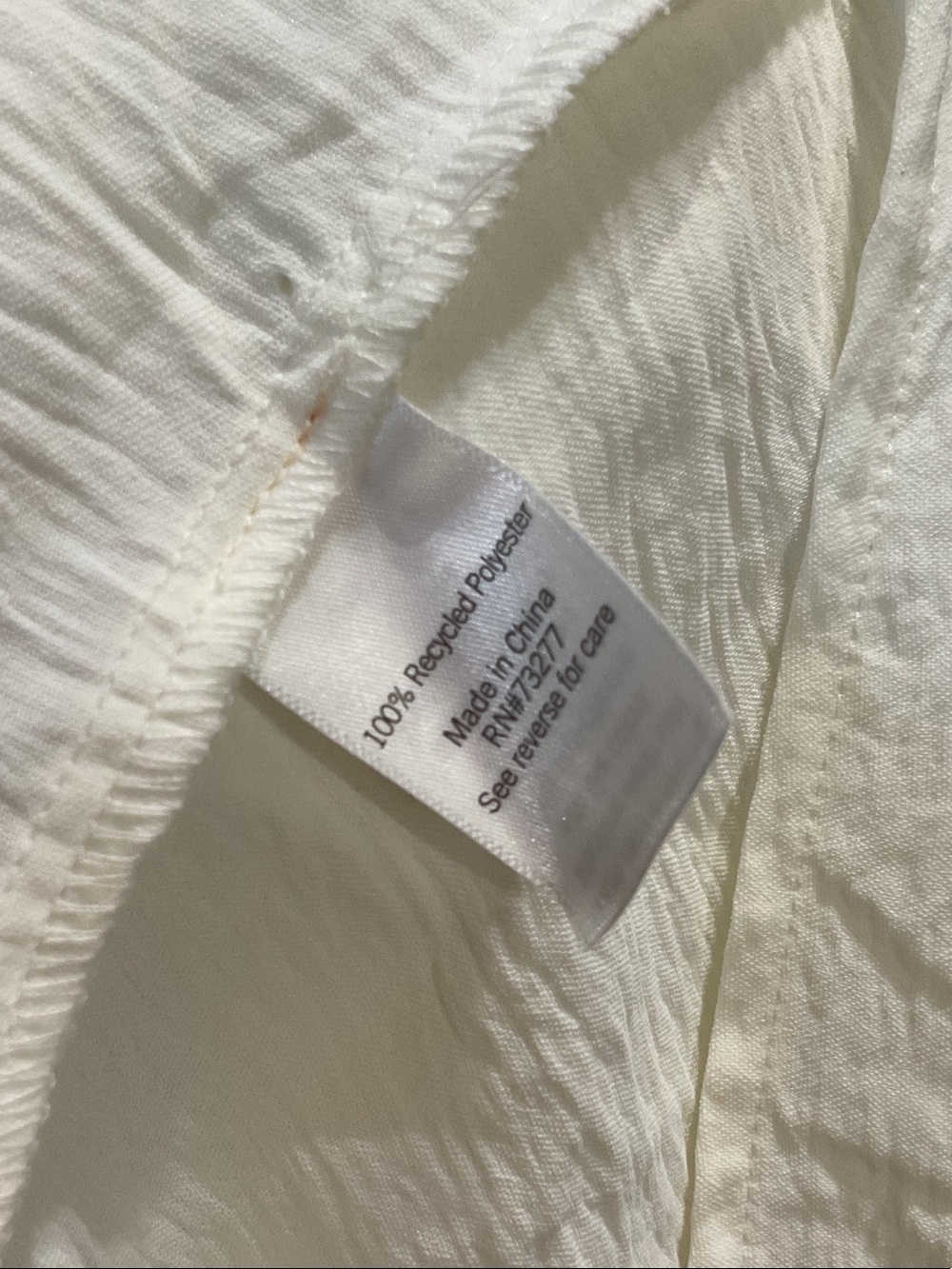 SO White Ruffle Cap-Sleeve Blouse - Picture 5 of 5